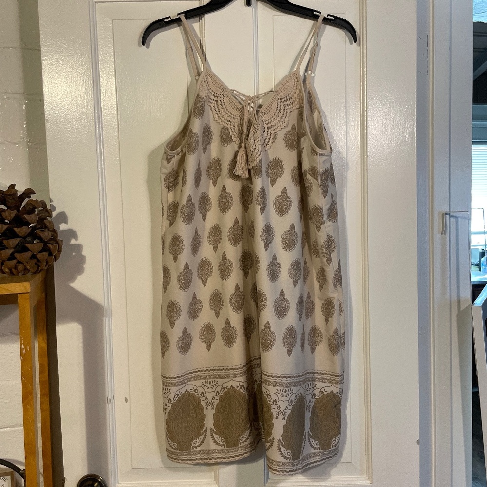 New American Rag Boho Slip Dress Size X-Large XL